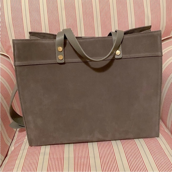 Mark & Graham Essential Suede Tote - Picture 2 of 9